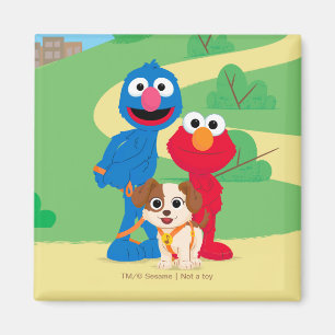 Sesamstraße   Tango mit Grover & Elmo Magnet
