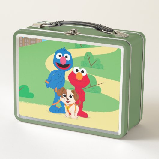 Sesamstraße | Tango mit Grover & Elmo Metall Brotdose (Vorderseite)