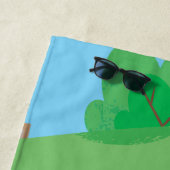 Sesamstraße | Tango mit Grover & Elmo Strandtuch (Beispiel)