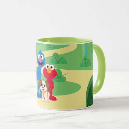 Sesamstraße | Tango mit Grover & Elmo Tasse (VorderseiteRechts)