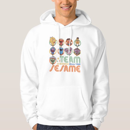 Sesamstraße | Team Sesame Seit 1969 Hoodie (Vorderseite)