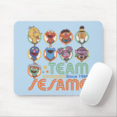 Sesamstraße | Team Sesame Seit 1969 Mousepad (Mit Mouse)