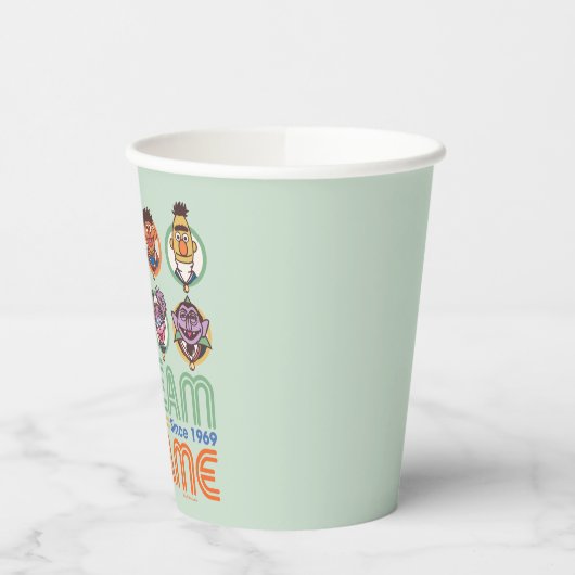 Sesamstraße | Team Sesame Seit 1969 Pappbecher (Links)