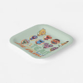 Sesamstraße | Team Sesame Seit 1969 Pappteller (Gewinkelt)