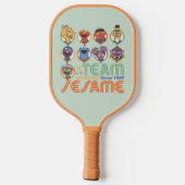 Sesamstraße | Team Sesame Seit 1969 Pickleball Schläger (Rückseite)
