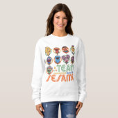 Sesamstraße | Team Sesame Seit 1969 Sweatshirt (Vorne ganz)