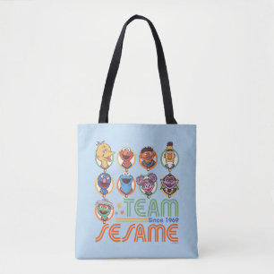 Sesamstraße   Team Sesame Seit 1969 Tasche