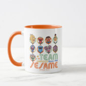 Sesamstraße | Team Sesame Seit 1969 Tasse (Links)