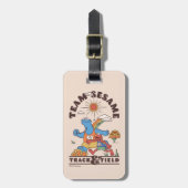Sesamstraße | Team Sesame Track & Field Gepäckanhänger (Vorderseite vertikal)