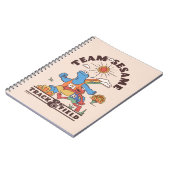 Sesamstraße | Team Sesame Track & Field Notizblock (Linke Seite)