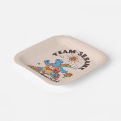 Sesamstraße | Team Sesame Track & Field Pappteller (Gewinkelt)