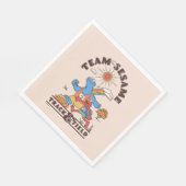 Sesamstraße | Team Sesame Track & Field Serviette (Ecke)