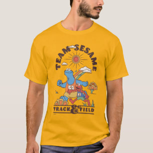 Sesamstraße   Team Sesame Track & Field T-Shirt