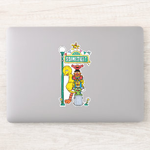 Sesamstraße Unter dem Sesamstraße-Zeichen Aufkleber