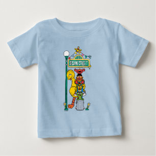 Sesamstraße Unter dem Sesamstraße-Zeichen Baby T-shirt