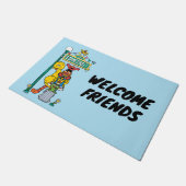 Sesamstraße | Unter dem Sesamstraße-Zeichen Fußmatte (Schrägansicht)