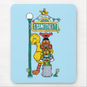 Sesamstraße | Unter dem Sesamstraße-Zeichen Mousepad (Vorne)