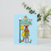 Sesamstraße | Unter dem Sesamstraße-Zeichen Postkarte (Stehend Vorderseite)
