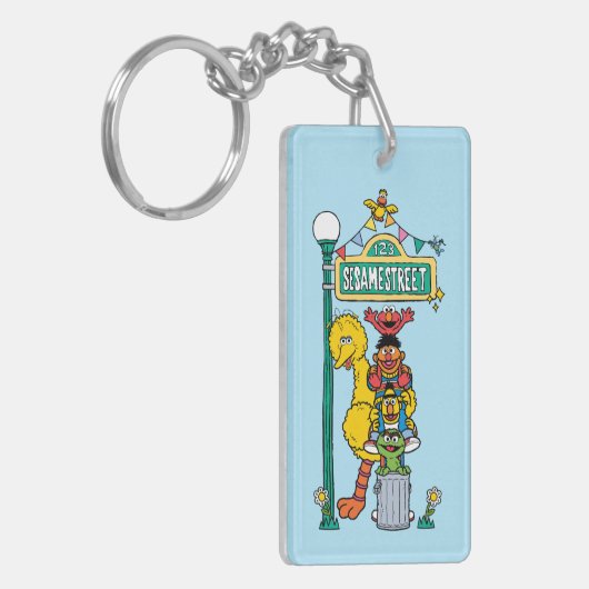 Sesamstraße | Unter dem Sesamstraße-Zeichen Schlüsselanhänger (Vorderseite links)