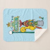 Sesamstraße | Unter dem Sesamstraße-Zeichen Sherpadecke (Vorderseite (Horizontal))