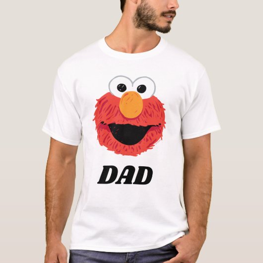 Sesamstraße | Vater Elmo T-Shirt (Vorderseite)