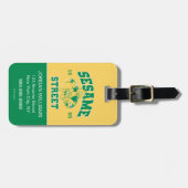 Sesamstraße | Vintag 1969 Gepäckanhänger (Vorderseite horizontal)