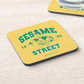 Sesamstraße | Vintag 1969 Getränkeuntersetzer (Linke Seite)