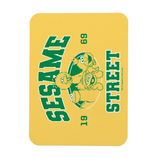 Sesamstraße | Vintag 1969 Magnet (Vertikal)