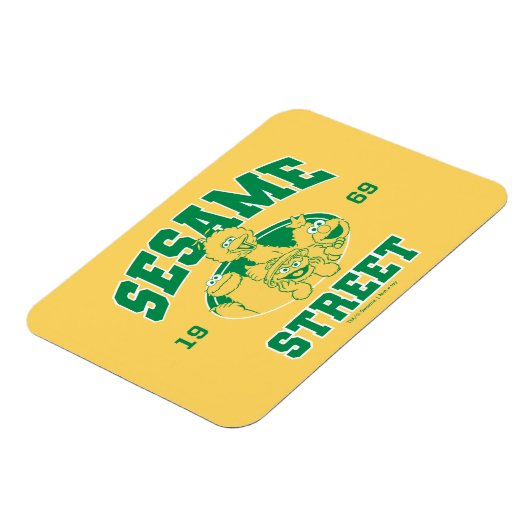 Sesamstraße | Vintag 1969 Magnet (Linke Seite)