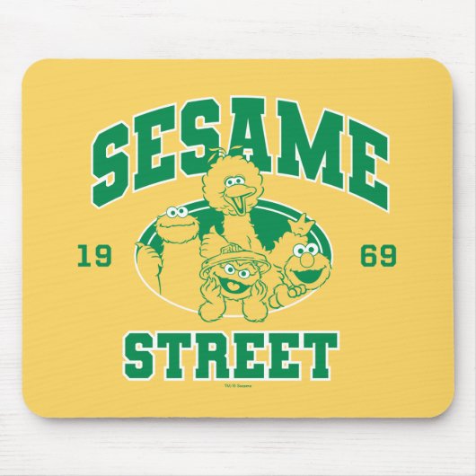 Sesamstraße | Vintag 1969 Mousepad (Vorne)