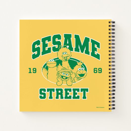 Sesamstraße | Vintag 1969 Notizblock (Rückseite)
