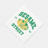 Sesamstraße | Vintag 1969 Serviette (Ecke)