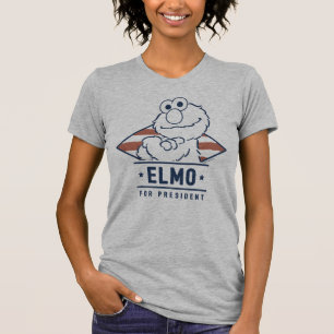 Sesamstraße Vintag Elmo für den Präsidenten T-Shirt