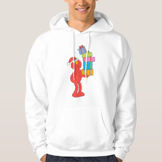 Sesamstraße | Vintage Elmo und Presents Hoodie (Vorderseite)