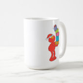 Sesamstraße | Vintage Elmo und Presents Kaffeetasse (VorderseiteRechts)