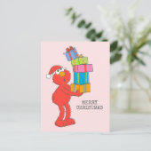 Sesamstraße | Vintage Elmo und Presents Postkarte (Stehend Vorderseite)