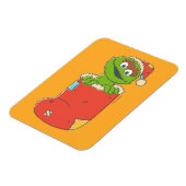 Sesamstraße | Vintager Oscar im Strumpf Magnet (Linke Seite)