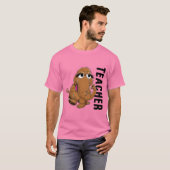 Sesamstraße | Vintager Snuffy Lehrer T-Shirt (Vorne ganz)
