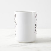 Sesamstraße | Vogel | Name hinzufügen Kaffeetasse (Mittel)