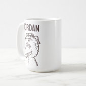 Sesamstraße | Vogel | Name hinzufügen Kaffeetasse (Vorderseite Links)