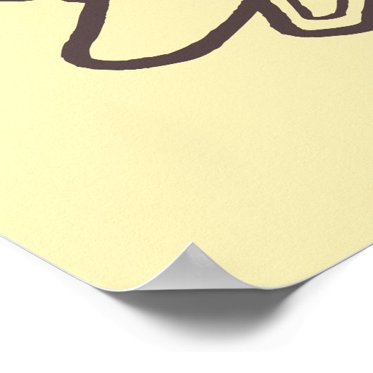 Sesamstraße | Vogel Poster (Ecke)