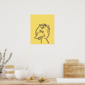 Sesamstraße | Vogel Poster (Küche)