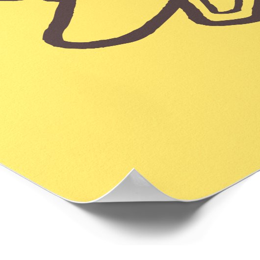 Sesamstraße | Vogel Poster (Ecke)