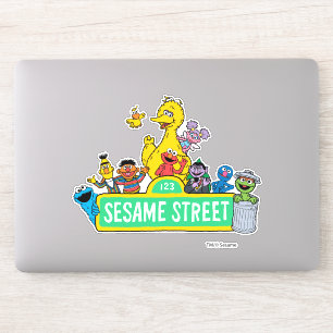 Sesamstraße Vollfarbige Pals Aufkleber
