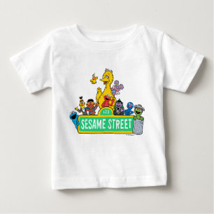 Sesamstraße Vollfarbige Pals Baby T-shirt