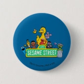 Sesamstraße | Vollfarbige Pals Button (Vorderseite)