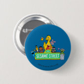 Sesamstraße | Vollfarbige Pals Button (Vorne & Hinten)