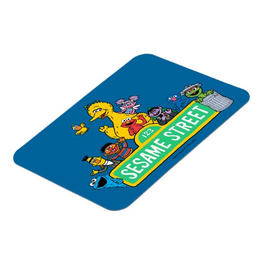 Sesamstraße | Vollfarbige Pals Magnet (Linke Seite)