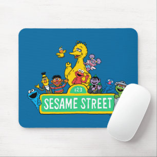 Sesamstraße Vollfarbige Pals Mousepad