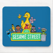 Sesamstraße | Vollfarbige Pals Mousepad (Vorne)